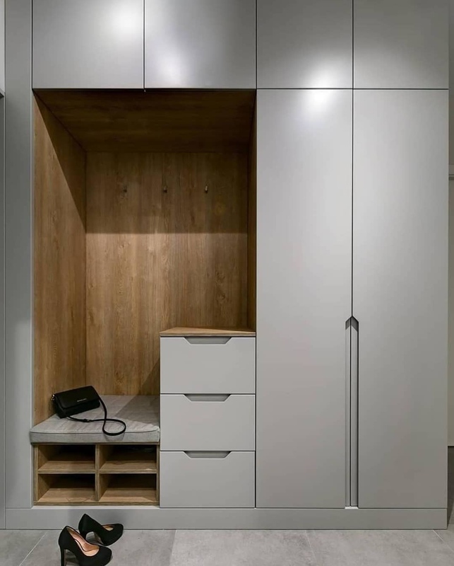 Шкафы в прихожую-Индивидуальный шкаф в прихожую «Модель 25»-фото1